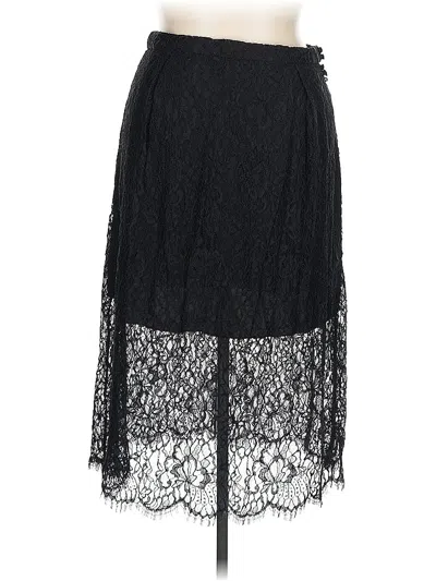 Pre-owned Lewit Formal Skirt In Black