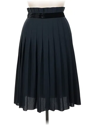 Pre-owned Lewit Formal Skirt In Black
