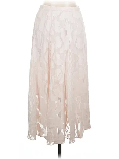 Pre-owned Lewit Formal Skirt In Ivory