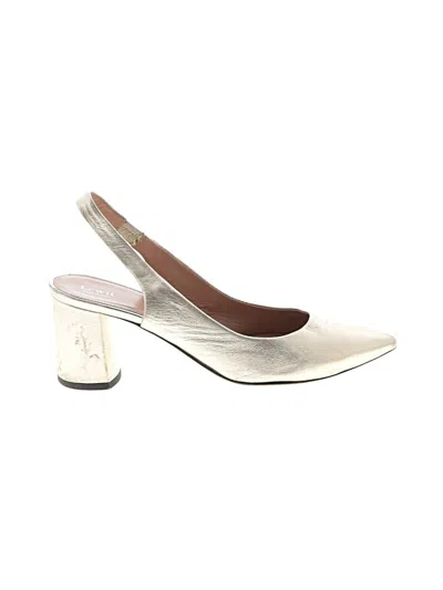 Pre-owned Lewit Heels In Ivory