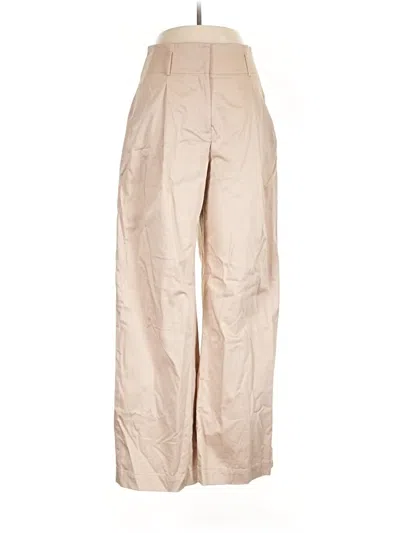 Pre-owned Lewit Khaki Pant In Tan