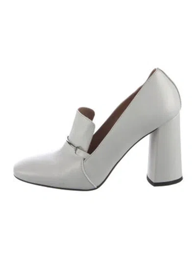 Pre-owned Lewit Leather Pumps In White