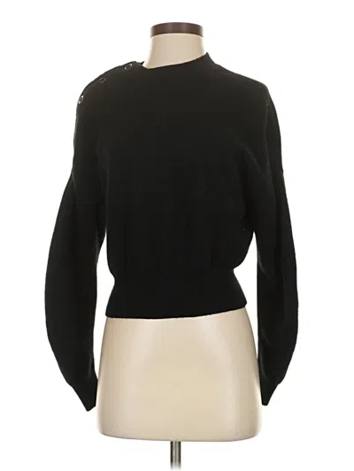 Pre-owned Lewit Turtleneck Sweater In Black