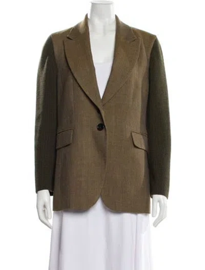 Pre-owned Lewit Wool Blazer In Multi