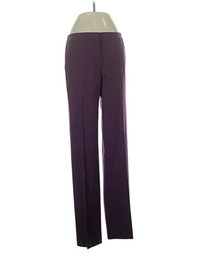 Pre-owned Lewit Wool Pants In Purple