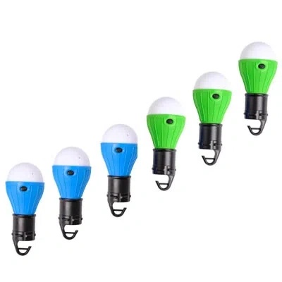 Lexi Home 4.75'' Battery Powered Integrated Led Outdoor Hanging Light In Blue;green