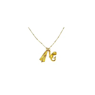 Lexi Jewelry Women's Gold Snorkeling Charm Necklace