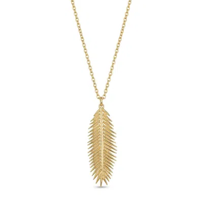 Lexi Jewelry Women's Golden Palmera Long Necklace