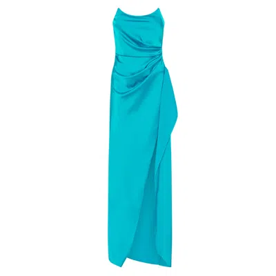 Studio Lexi Women's Blue Alzira Dress - Teal