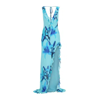 Studio Lexi Women's Blue Laguna Dress - Print