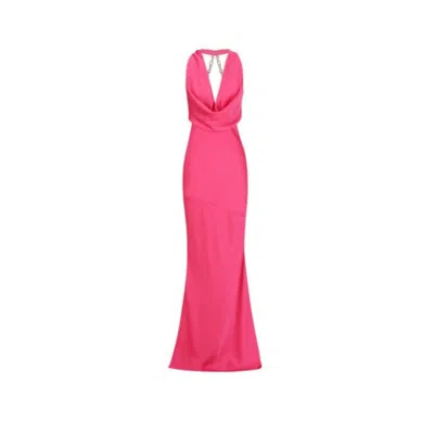 Studio Lexi Women's Pink / Purple Silvana Dress - Hot Pink In Pink/purple