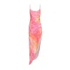 Studio Lexi Women's Pink / Purple Zanna Dress - Print In Pink/purple
