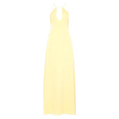 Studio Lexi Women's Yellow / Orange Bali Dress - Lemon In Yellow/orange
