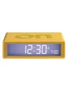 Lexon Kids' Flip+ Radio Controlled Reversible Lcd Alarm Clock In Yellow