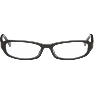 Lexxola Black Iris Glasses In Black & Clear