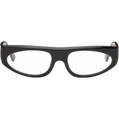 Lexxola Black Lexa Glasses In Black & Clear