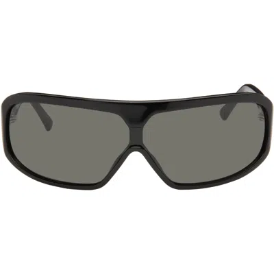 Lexxola Black Skye Sunglasses In Black & Black