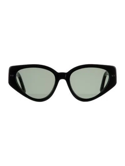 Pre-owned Lexxola Cat-eye Tinted Sunglasses In Black