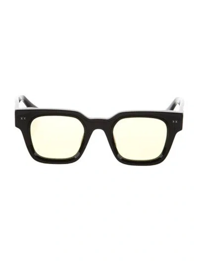 Pre-owned Lexxola Jordy Square Sunglasses In Black
