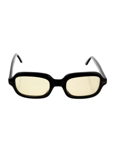 Pre-owned Lexxola Jordy Square Sunglasses In Black