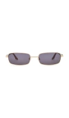 Lexxola Kenny Sunglasses In Gold