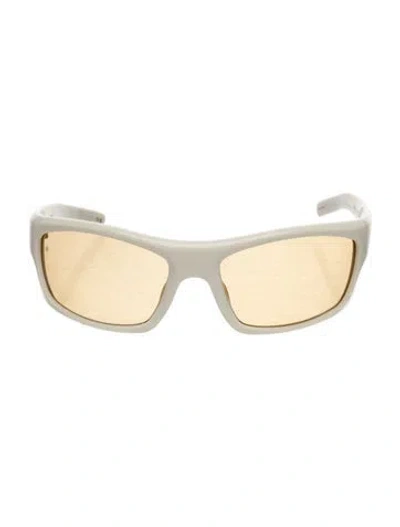 Pre-owned Lexxola Narrow Tinted Sunglasses In Neutrals