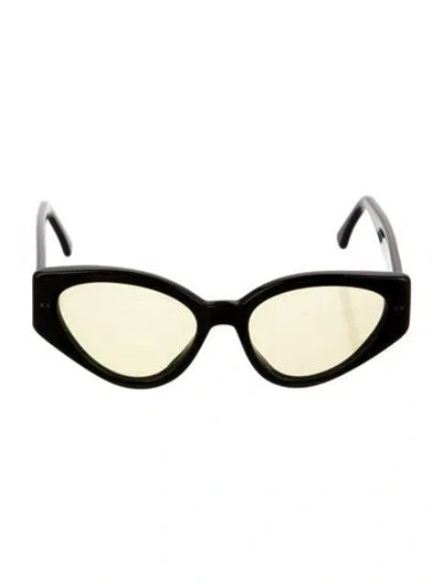 Pre-owned Lexxola Round Tinted Sunglasses In Black