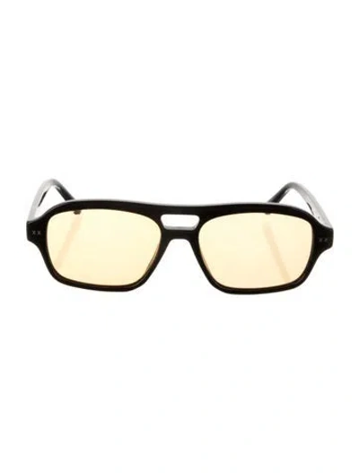 Pre-owned Lexxola Square Tinted Sunglasses In Black