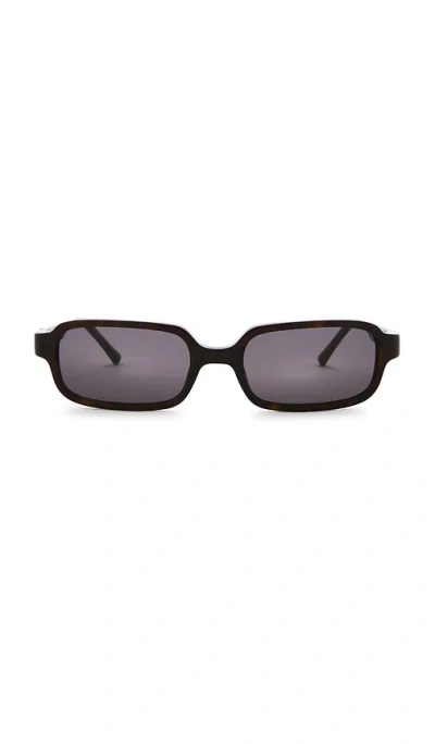 Lexxola The Jody Sunglasses In Burnt Tort & Grey