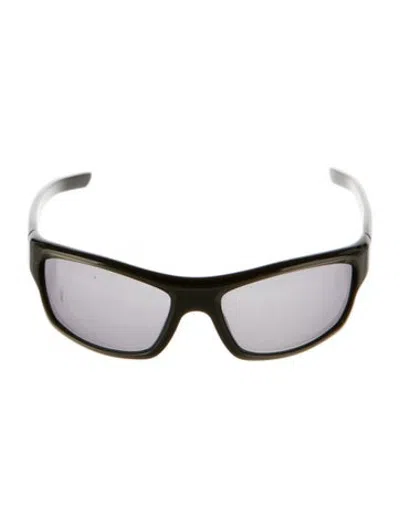Pre-owned Lexxola Wayfarer Tinted Sunglasses In Green