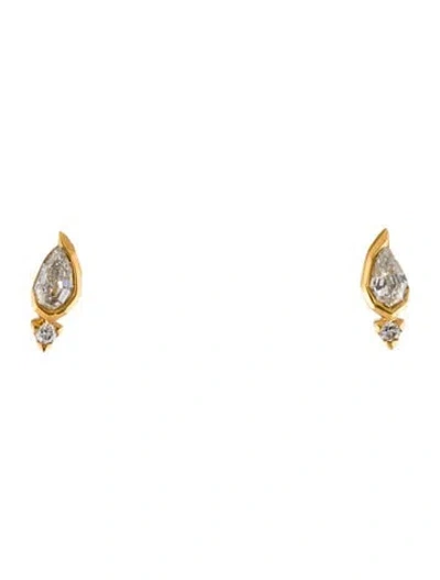 Pre-owned Leya Lab-grown Diamond Drop Earrings In Multi