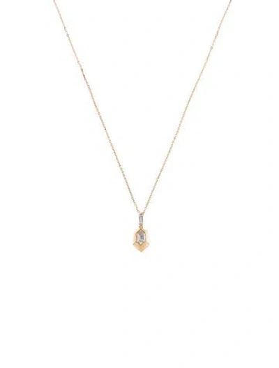Pre-owned Leya Lab-grown Diamond Pendant Necklace, 17.75" In Multi