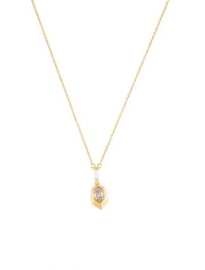 Pre-owned Leya Lab-grown Diamond Pendant Necklace, 18" In Multi