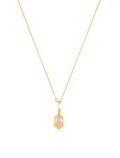Pre-owned Leya Lab-grown Diamond Pendant Necklace, 18" In Multi