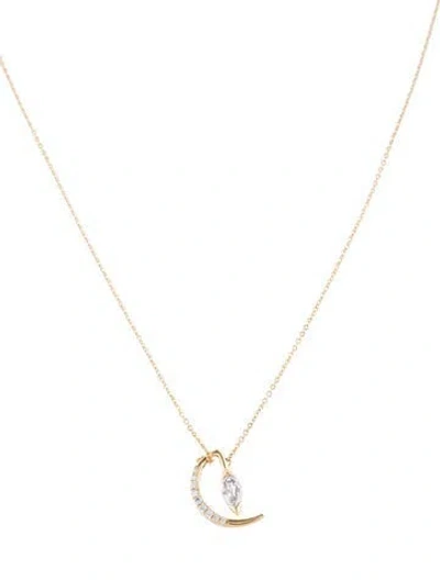 Pre-owned Leya Lab-grown Diamond Pendant Necklace, 18" In Multi