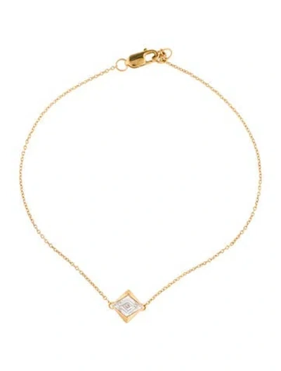 Pre-owned Leya Lab-grown Diamond Station Bracelet, 7.25" In Multi