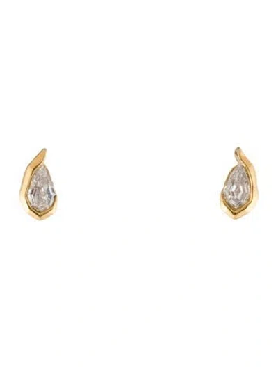 Pre-owned Leya Lab-grown Diamond Stud Earrings In Multi