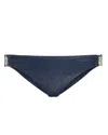Leyla Maya Women's Blue Kate Bikini Bottoms - Midnight Mist In Blue
