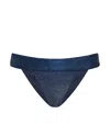 Leyla Maya Women's Blue Sevi Bikini Bottoms - Navy In Blue