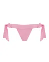 Leyla Maya Women's Natasha Thong Bikini Knickers - Pink Mist In Pink