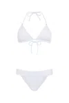 Leyla Maya Women's Sevi Bikini Set - White In White