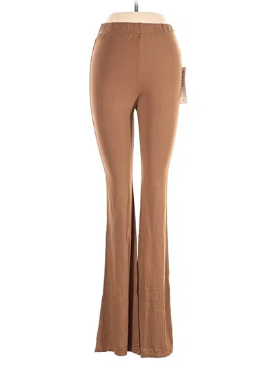 Pre-owned Lezat Active Pants In Brown
