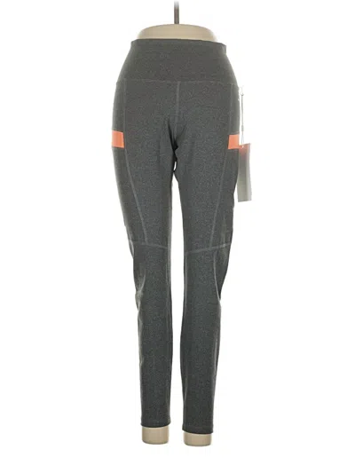 Pre-owned Lezat Active Pants In Gray