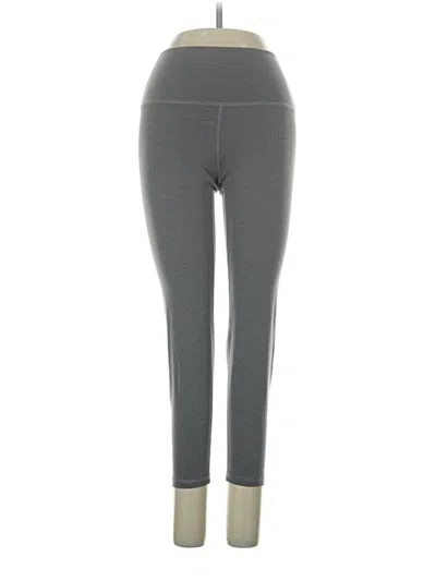 Pre-owned Lezat Active Pants In Gray