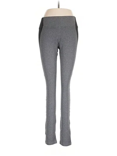 Pre-owned Lezat Active Pants In Gray