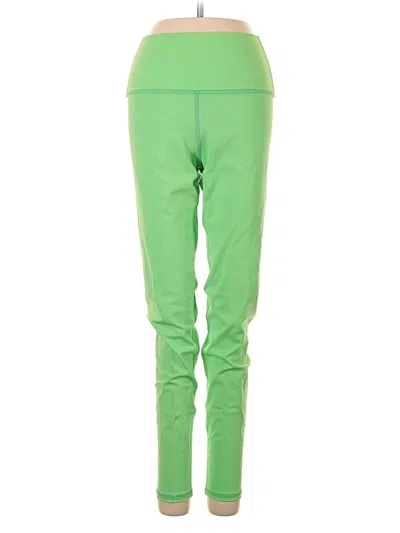 Pre-owned Lezat Active Pants In Green