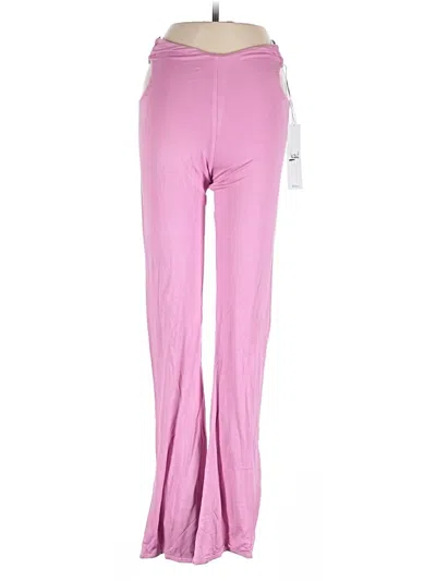 Pre-owned Lezat Active Pants In Pink