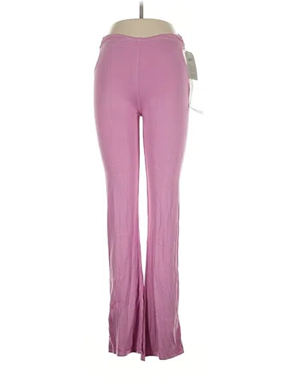 Pre-owned Lezat Active Pants In Pink