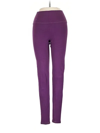 Pre-owned Lezat Active Pants In Purple