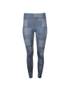 Lezat Ada Organic Cotton 7/8 Legging In Gray